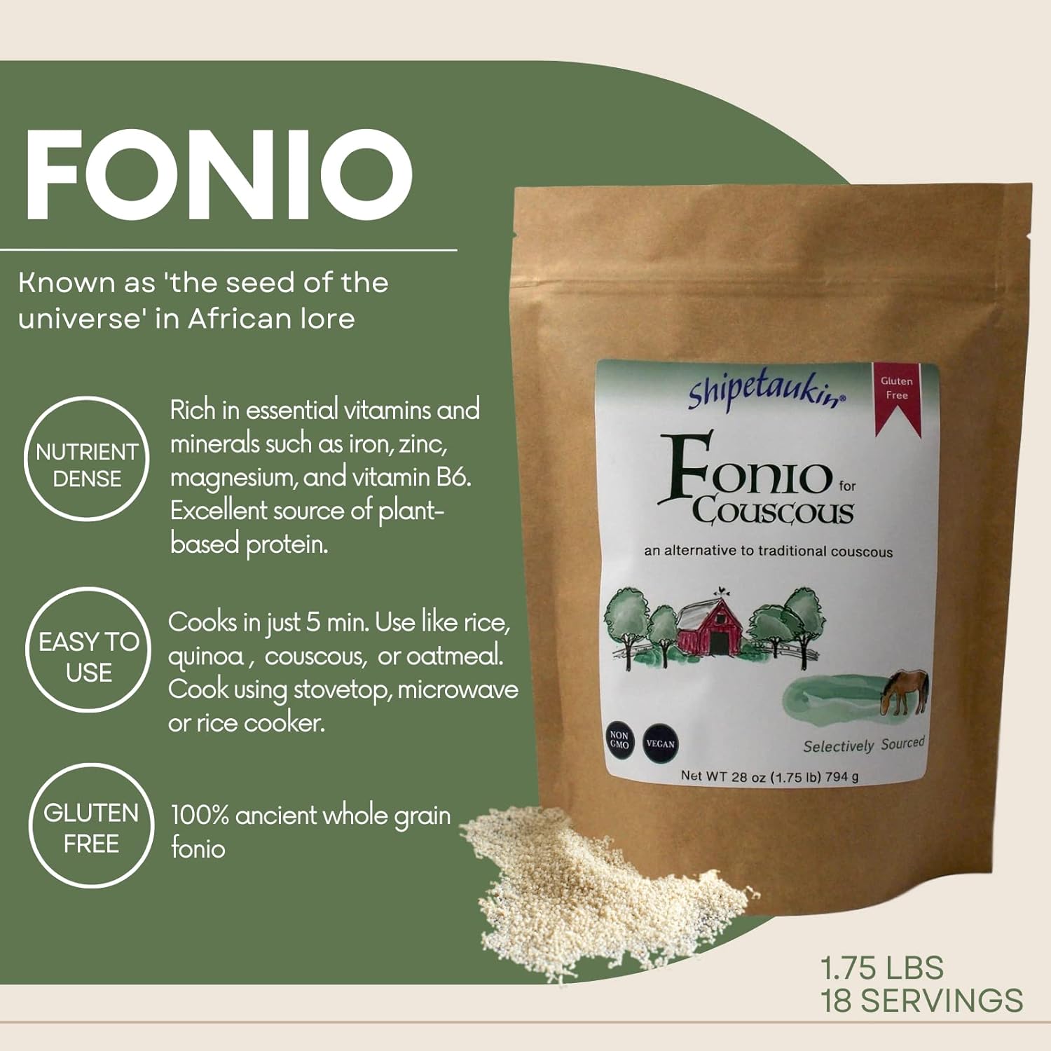 Fonio for Couscous