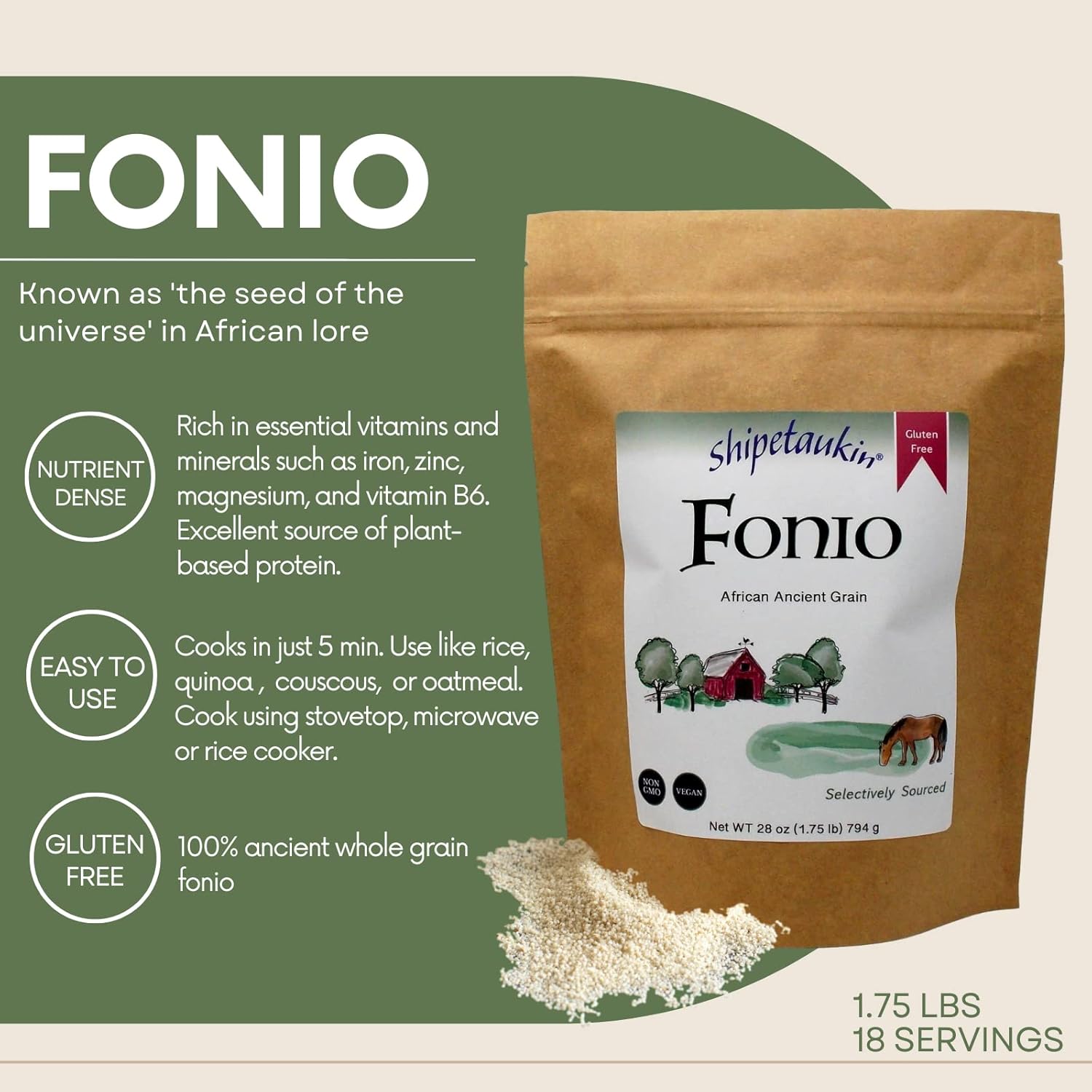 Fonio African Supergrain